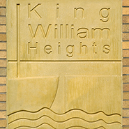 King William Heights carving